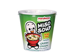 Green onion instant miso soup
